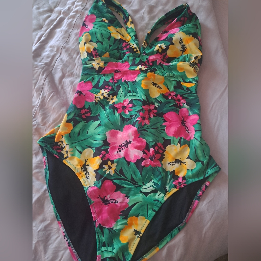 Floral One-Piece Swimsuit